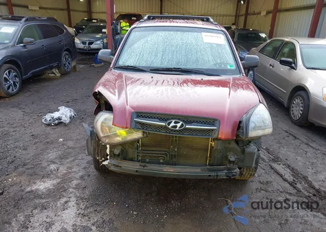 2008 Hyundai Tucson Gls from USA, damaged, VIN KM8JM12B184911418